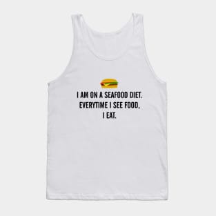 Seafood Diet Tank Top